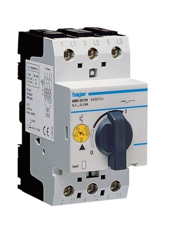 Hager Motorstarter 0,4-0,4A
