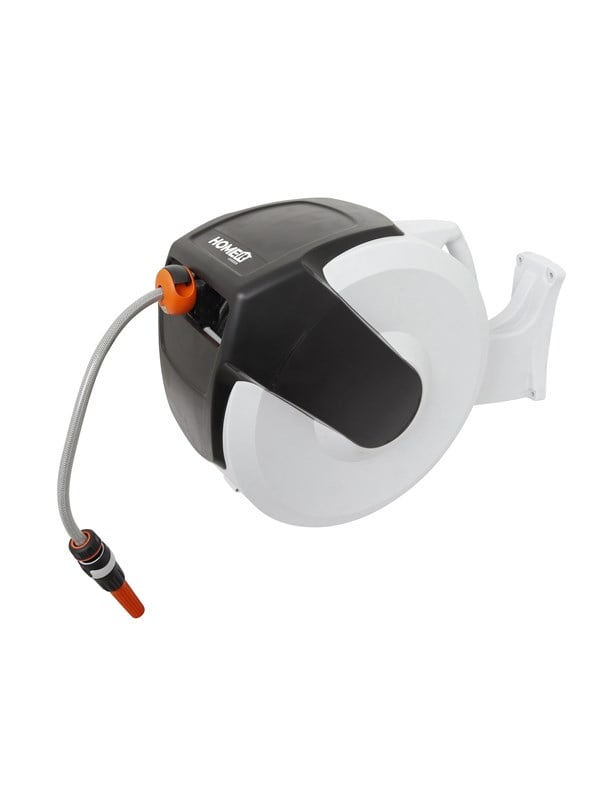 HOME It® Slanghaspel met automatische oprolmechanisme 35 meter slang 8 bar