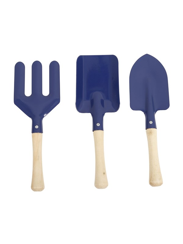 Green>it Junior gardening tool set 3 pcs. - Blauw