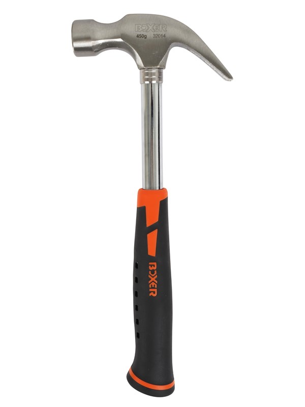 Boxer Claw hammer 450 g. - steel shaft
