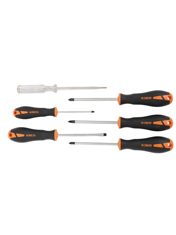 Boxer Schroevendraaierset 6 stuks