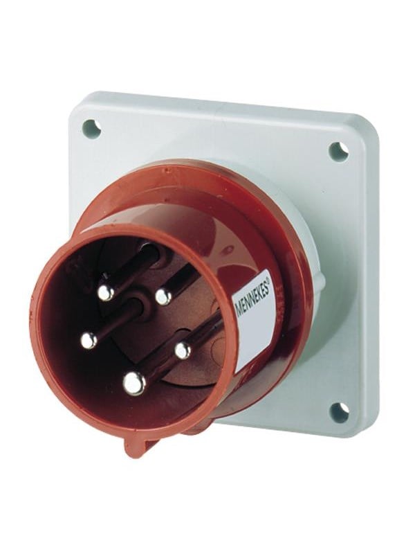Mennekes Panel mounted inlet 32a5p6h400v ip44