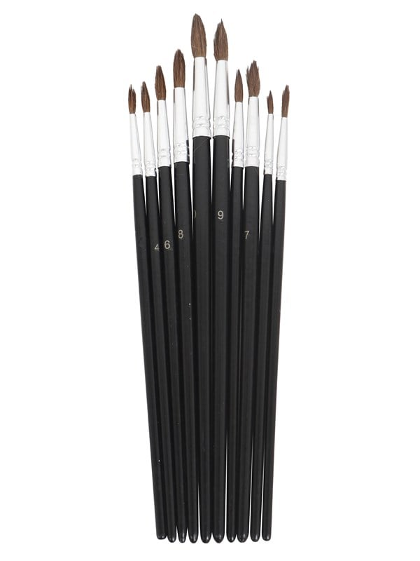 Millarco Kunstenaars penseelset - 10 stuks