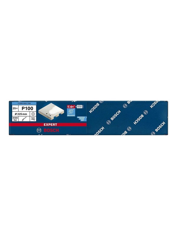 Bosch EXPERT M480 Serie - Schuurgaas - 225mm - Korrel 100 - 25 Stuks