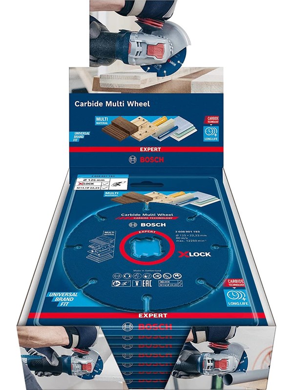 Bosch SKÃRESKIVE XL MULTIWHEEL 125MM HM 10 STK