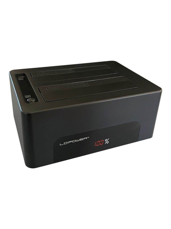 LC Power LC-DOCK-U3-V HDD Docking met kopieerfunctie