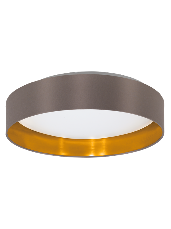 EGLO MASERLO 2 Plafondarmaturen, cappucino, goud