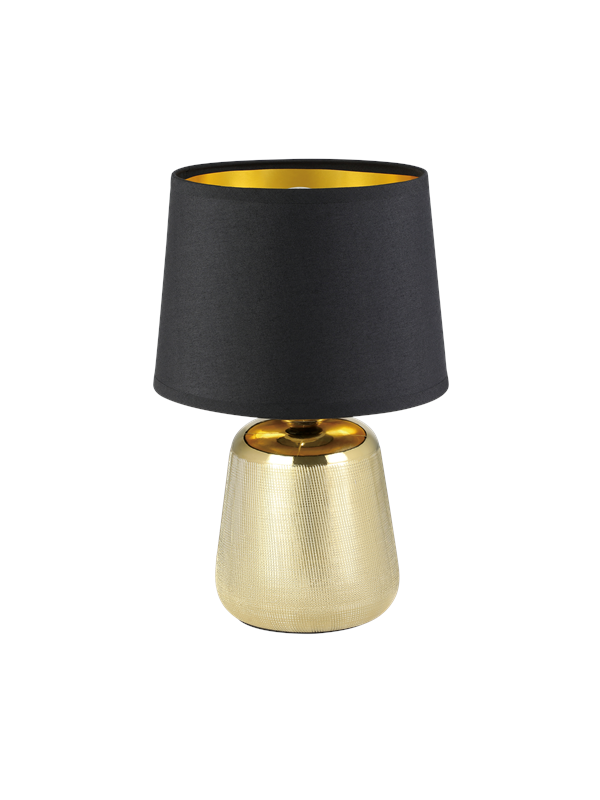 EGLO MANALBA 1 Tafellampen, zwart, goud