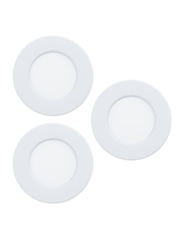 EGLO FUEVA 5 inbouwarmatuur, wit