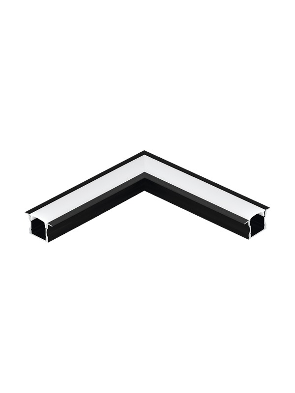 EGLO RECESSED PROFILE 2 Accessoires, zwart geanodiseerd