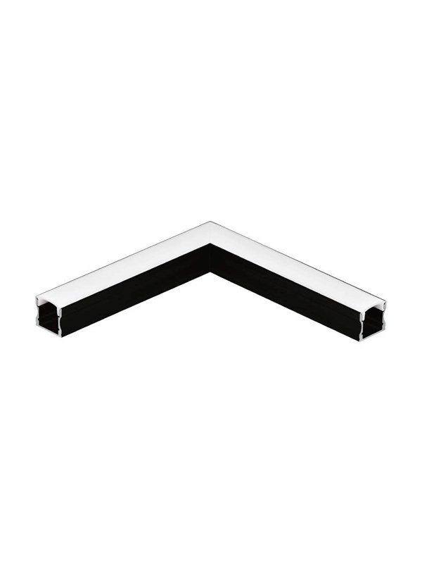 EGLO SURFACE PROFILE 2 Accessoires, zwart geanodiseerd