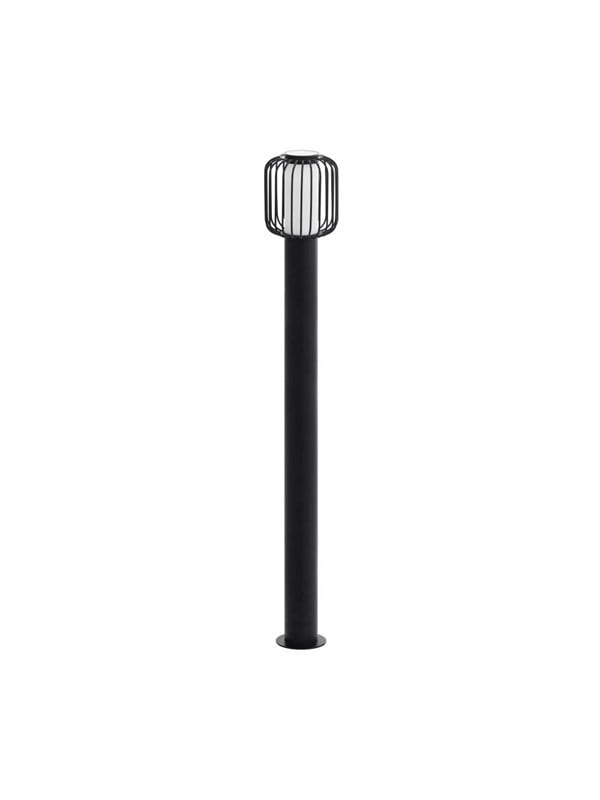 EGLO Ravello Sokkellamp - Vloerlamp - Buiten - E27 - 110 cm - Zwart|Wit