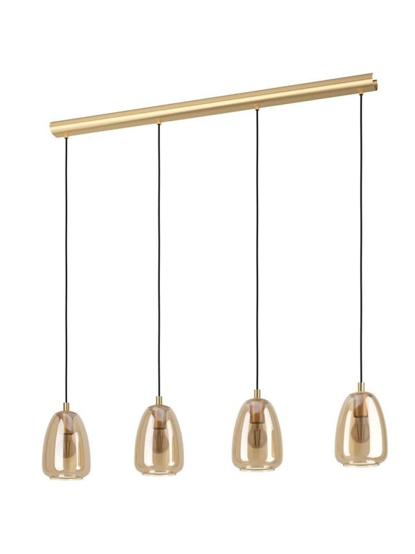 EGLO ALOBRASE hanglamp, amber