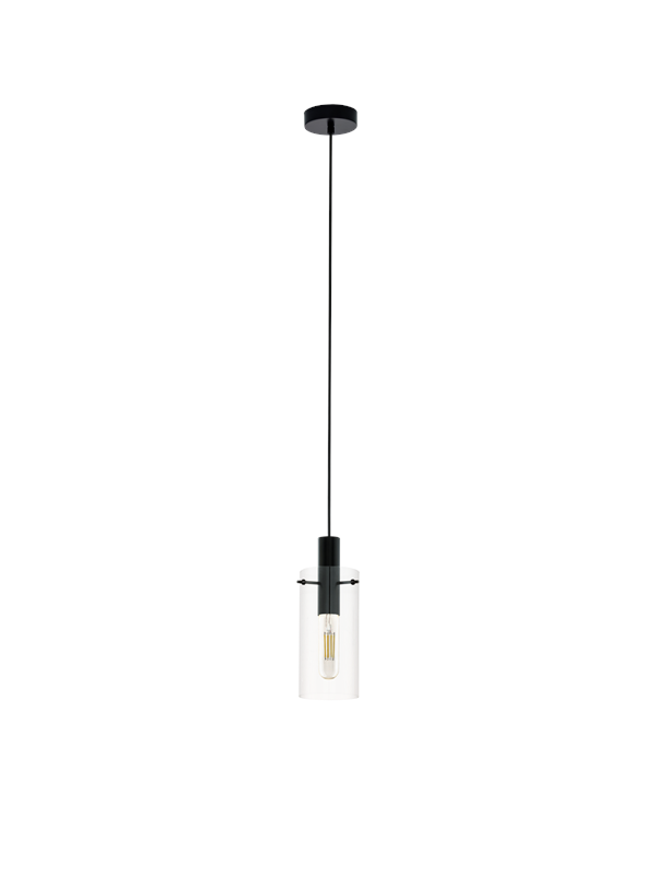 EGLO Montefino Hanglamp - E27 - 11 cm - Zwart