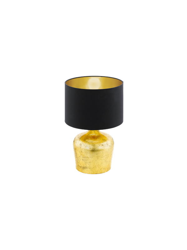 EGLO MANALBA Tafellampen, zwart, goud