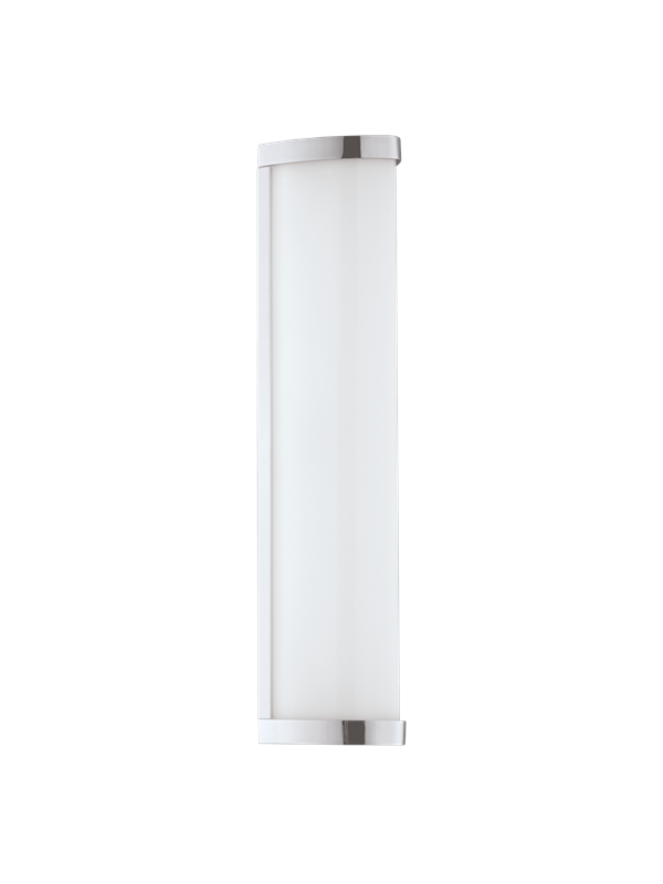 EGLO Gita 2 Wand/Plafondlamp - LED - Lengte 350mm. - Chroom - Wit