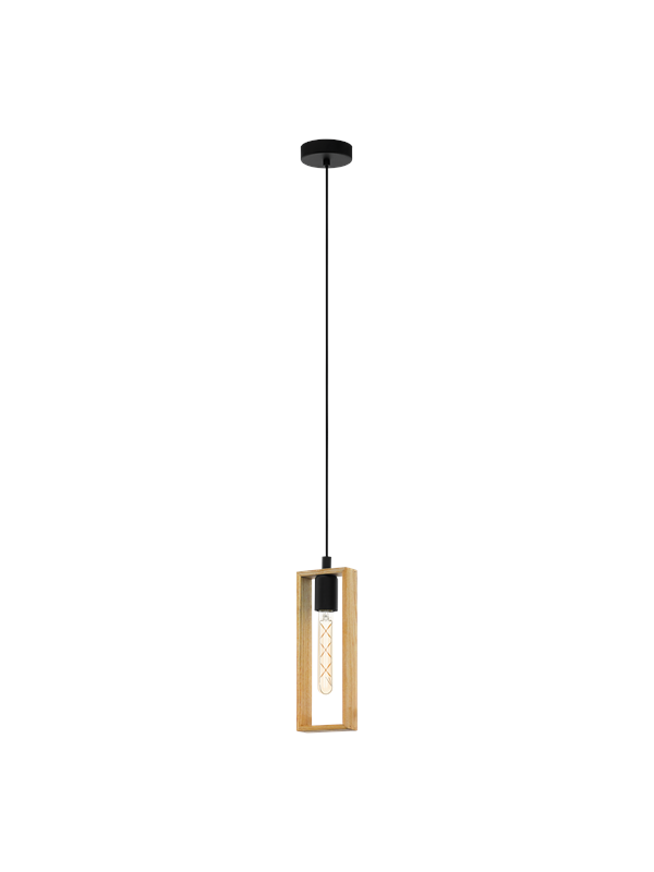 EGLO LITTLETON hanglamp, bruin