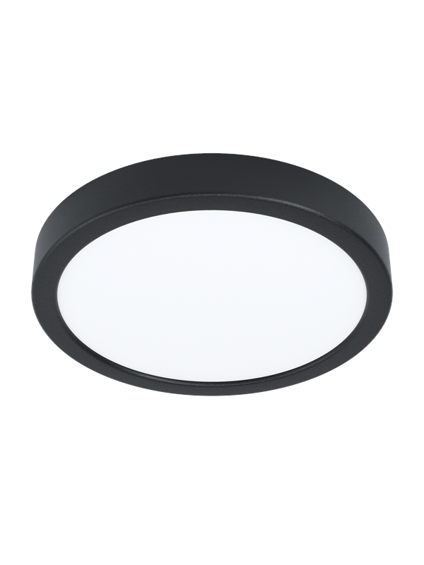 Eglo Plafondlamp Led Fueva 5 Zwart Dimbaar ⌀21cm 16,5w