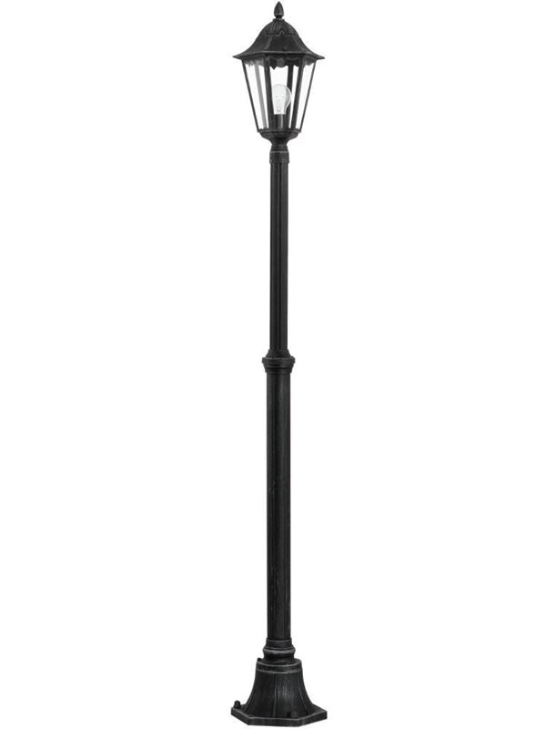 EGLO Navedo Sokkellamp - Staande lamp - Buiten - E27 - 200 cm - Zwart