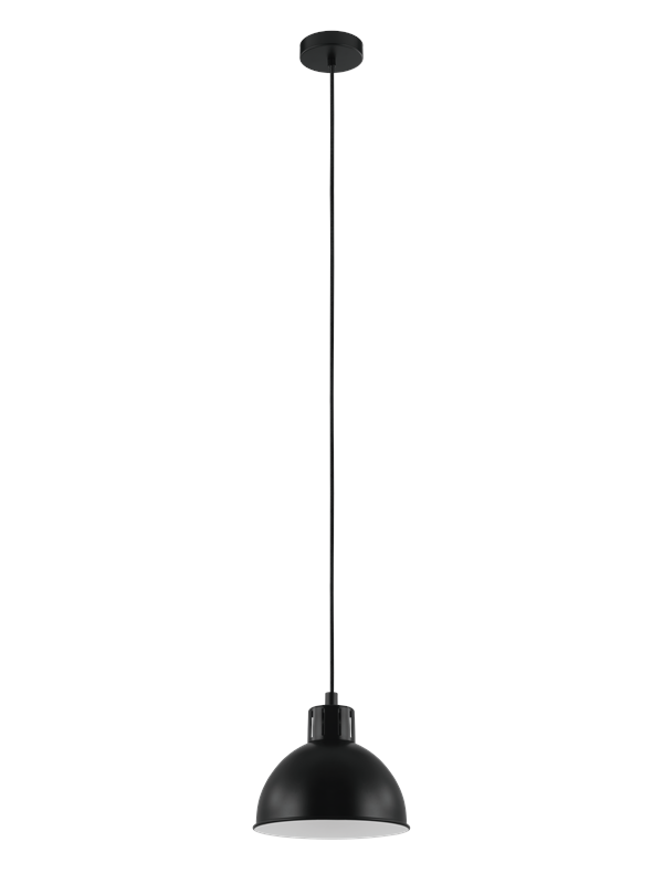 EGLO TRURO hanglamp, zwart, wit