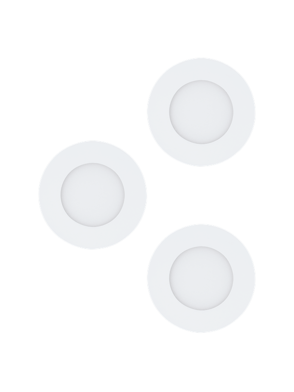 EGLO FUEVA 1 inbouwarmatuur, wit