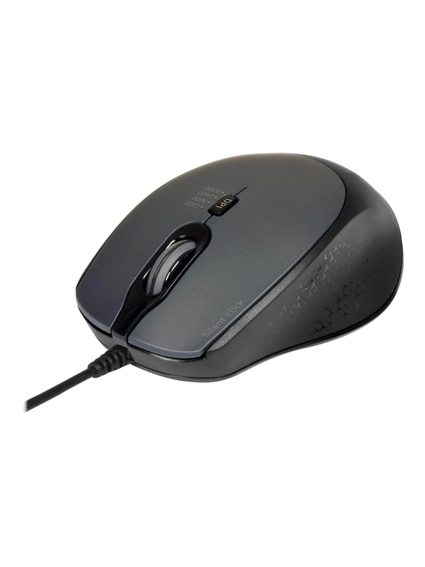 PORT Designs PORT Connect Professional SILENT - Muis - Optisch - 3 knoppen - Zwart