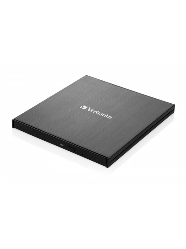 Verbatim External Ultra HD 4K Externe Blu-ray brander 4K-video-ondersteuning Retail USB-C 3.2 Gen 1 Zwart