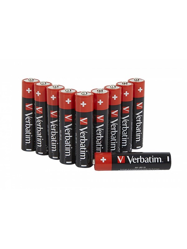 Verbatim battery - 10 x AAA / LR03 - Alkaline