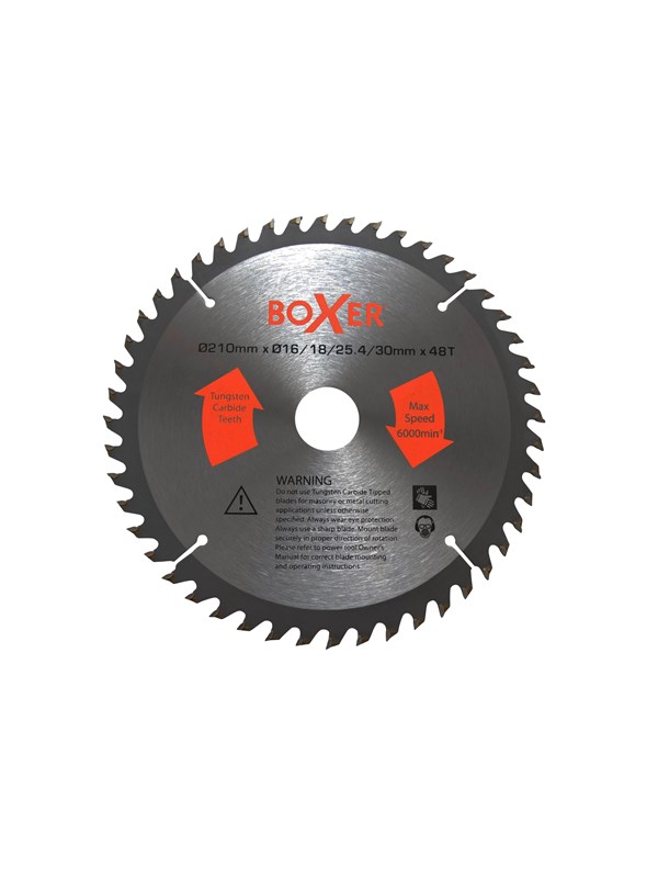 Boxer Saw Blade 210mm fine 60T