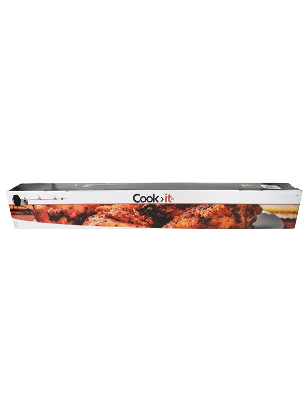 Cook>it Edelstaal rotisserie for 3-/4-burner gas barbecue in s