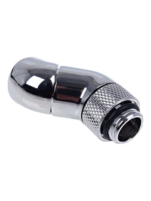 Alphacool Eiszapfen Connector Series Double 45° Angle AV / multimedia paneel