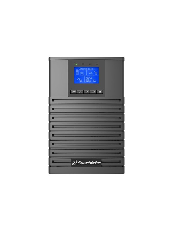 BlueWalker 10122192 - PowerWalker VFI ICR IoT - 1000VA/1000W - On-Line UPS