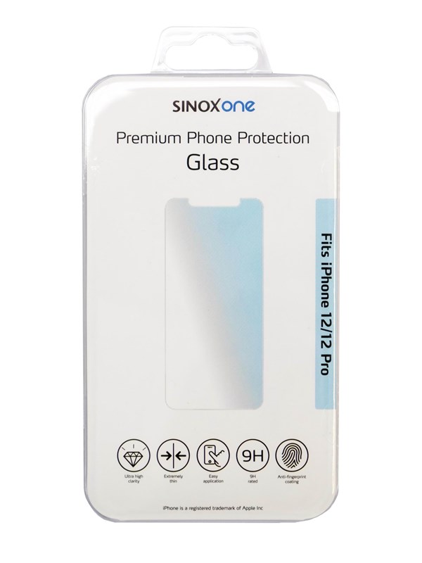 Sinox Protection Glass iPhone 12/12 Pro