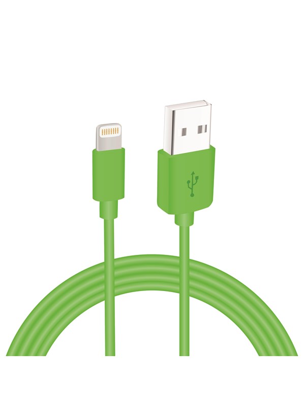 Sinox Lightning Cable with original Apple chip - 2m - Green