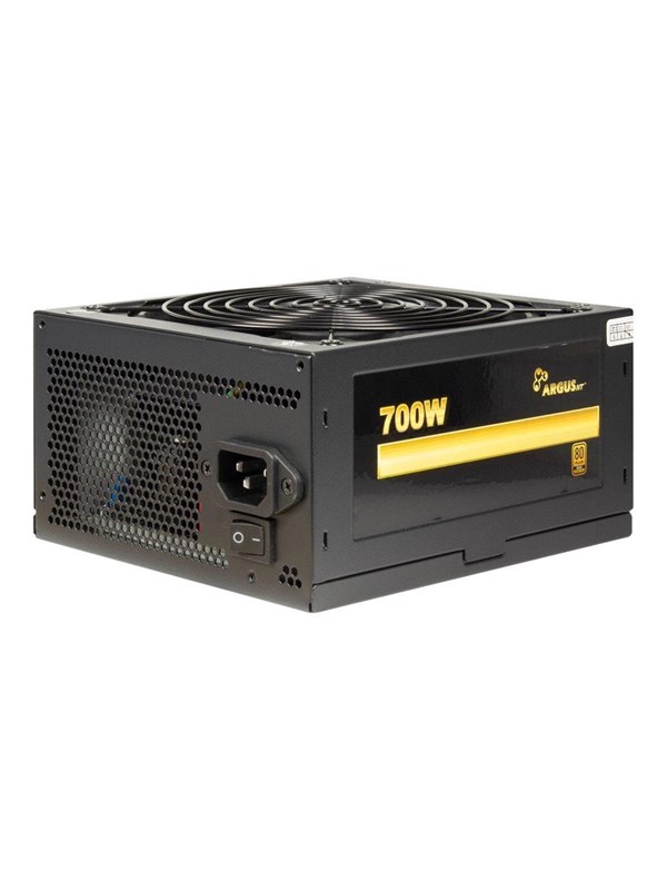 Inter-Tech Argus GPS-700 Voeding - 700 Watt - 140 mm - ATX 2.4 - 80 Plus 80 PLUS Gold