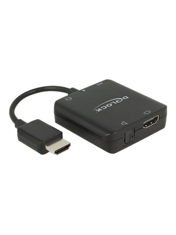 DeLOCK 4K compact - HDMI audio signaal extractor
