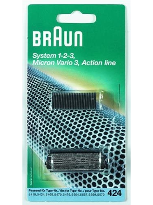 Braun Shaver 424 Folie & Snijder Pakket