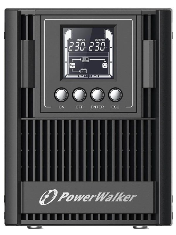 BlueWalker 10122180 - PowerWalker VFI AT - 1000VA/900W - On-Line UPS