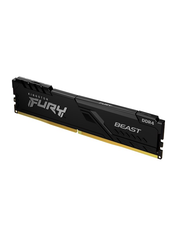 Kingston FURY Beast DDR4-3600 - 8GB - CL17 - Single Channel (1 pcs) - Intel XMP - Zwart