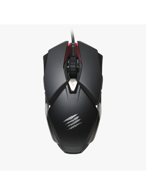 Mad Catz B.A.T. 6+ Performance Ambidextrous Gaming muis - Gaming muis - Optisch - 10 knoppen - Zwart