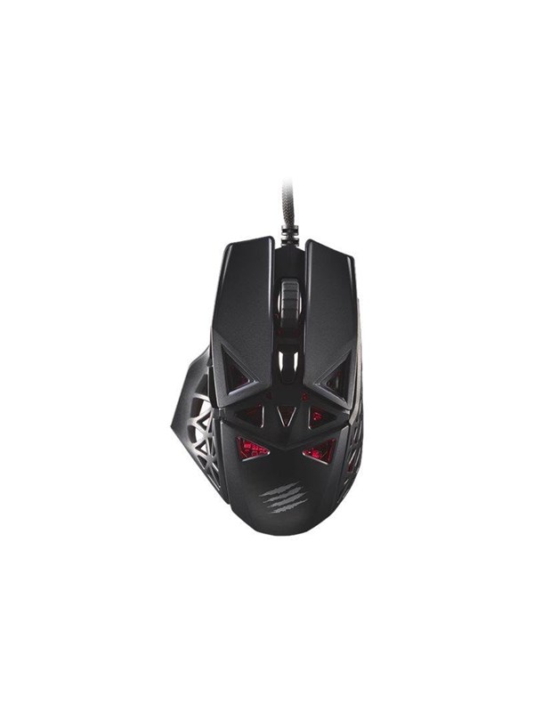Mad Catz M.O.J.O. M1 Lightweight Optical Gaming muis Zwart - Gaming muis - Optisch - 6 knoppen - Zwart