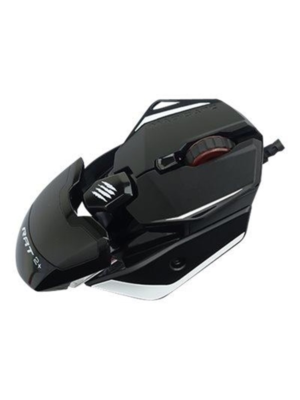 Mad Catz R.A.T. 2+ Optical Gaming Mouse - Gaming muis - Optisch - 5 knoppen - Zwart