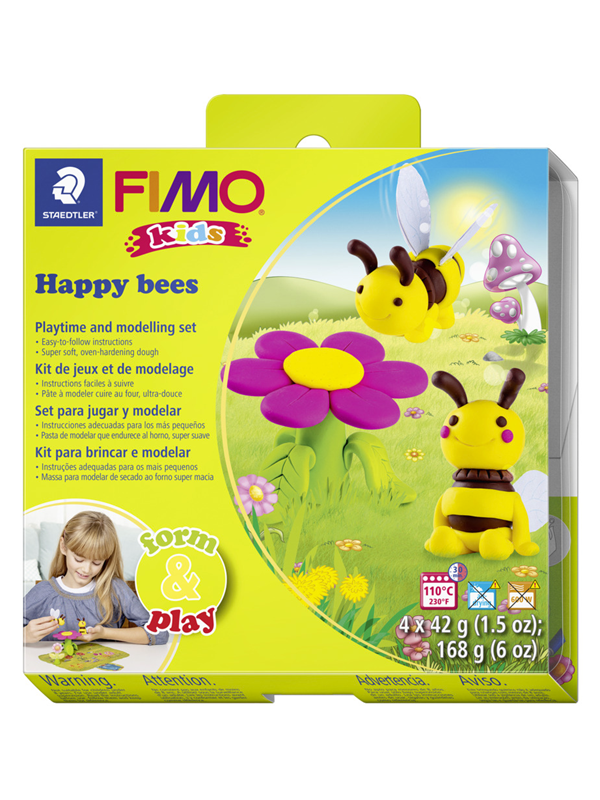 Staedtler Set Mod.clay FIMO kids F&P H. Bees