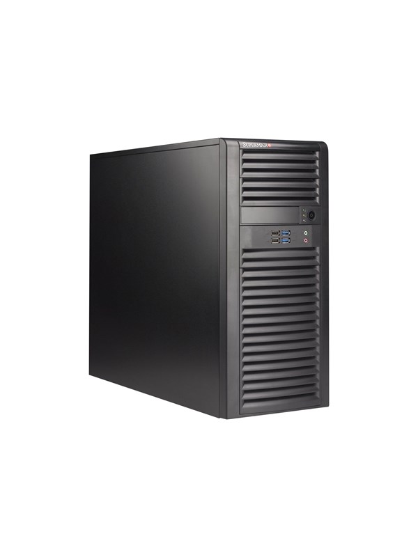 Supermicro SC732 D4-668B - Case - Tower - Zwart