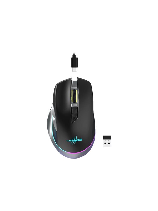 Hama uRage Reaper 700 unleashed - Muis - Optisch - 9 knoppen - Zwart