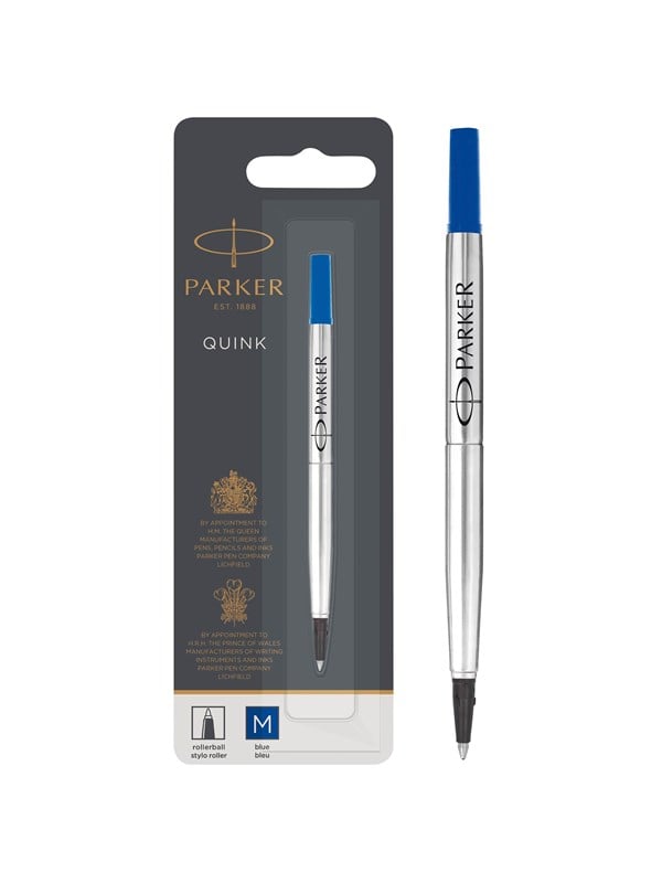 Parker Rollerball refill m Blauw 1-Blister