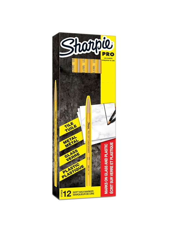 Sharpie Marker China 2.0mm yellow 12 pack