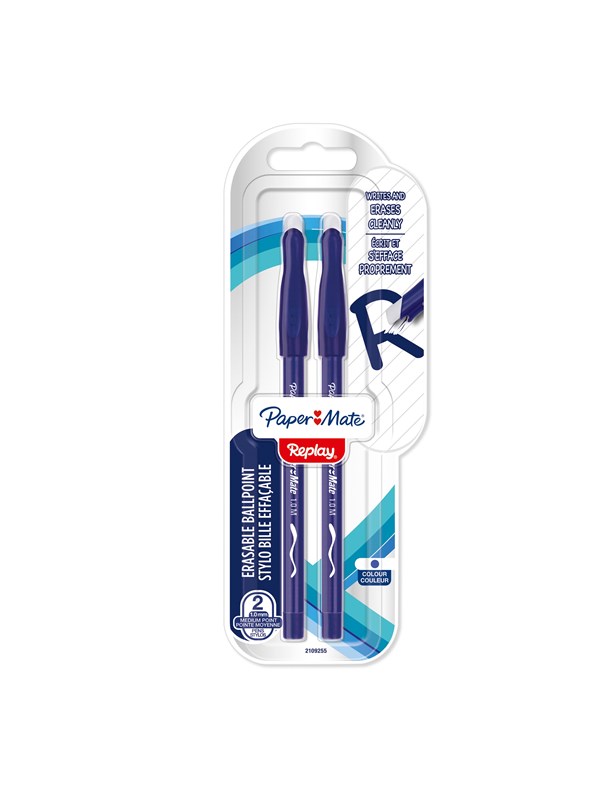 Paper Mate Replay 2-Blister m Blauw 40 years