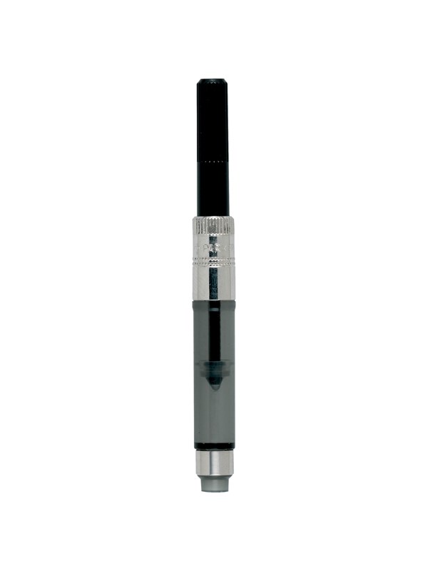 Parker Deluxe Fountain Pen Ink Piston Converter | Chrome Trim