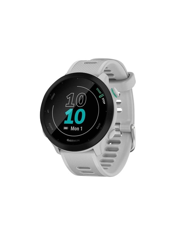Garmin Forerunner 55 - Sporthorloge met GPS Tracker - Geschikt voor Hardlopen - 42mm - Whitestone